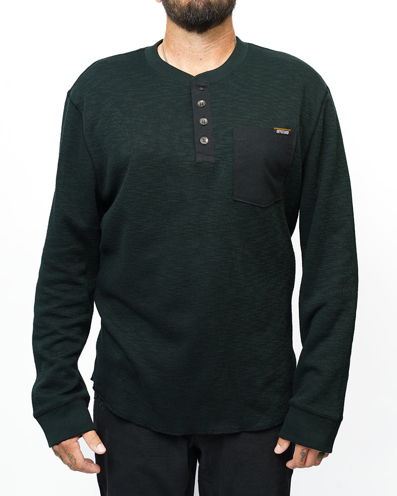 Camiseta Henley Draper de Off The Grid Surplus