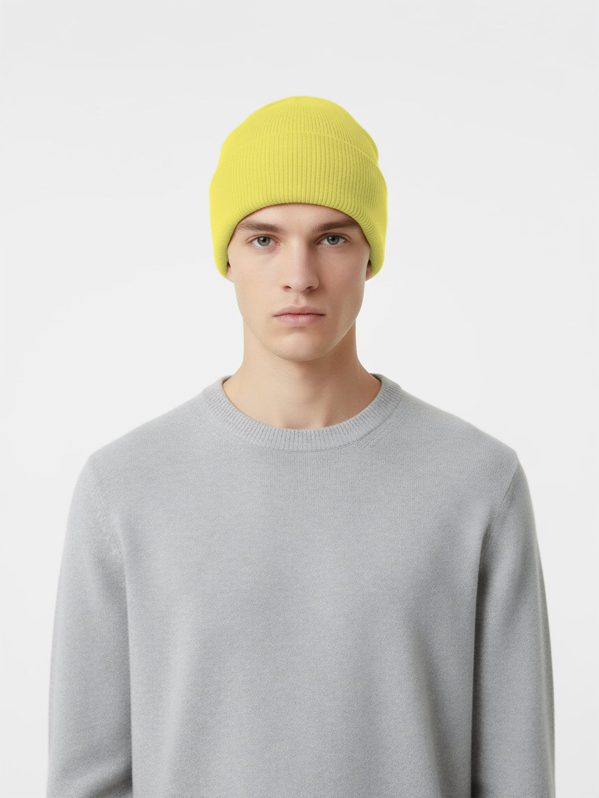Holden Outerwear - Merino Cuff Beanie - Mineral Yellow - MINERAL YELLOW - One Size - View 3