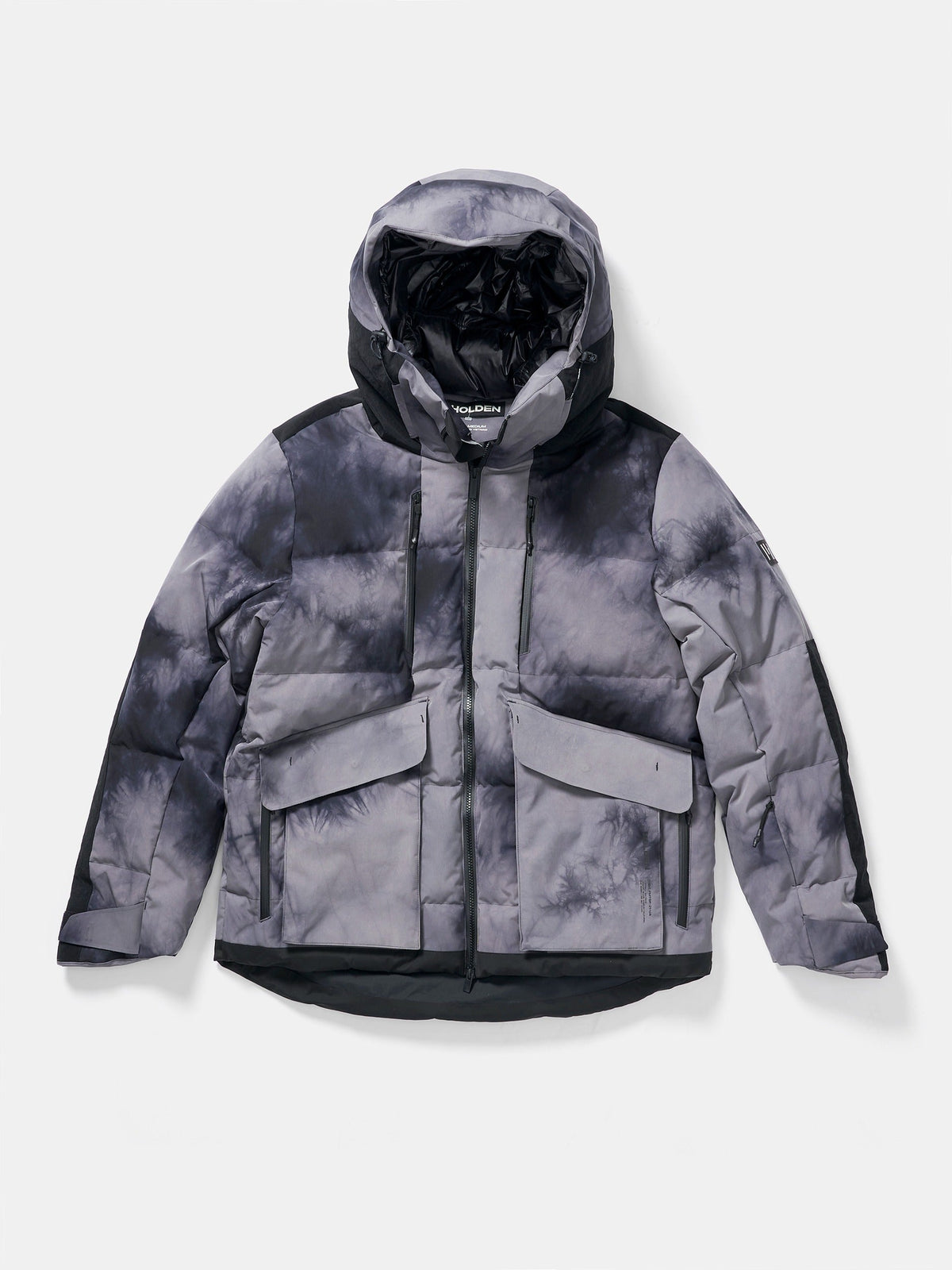 Holden Outerwear Peak Daunenparka - Haze Dye