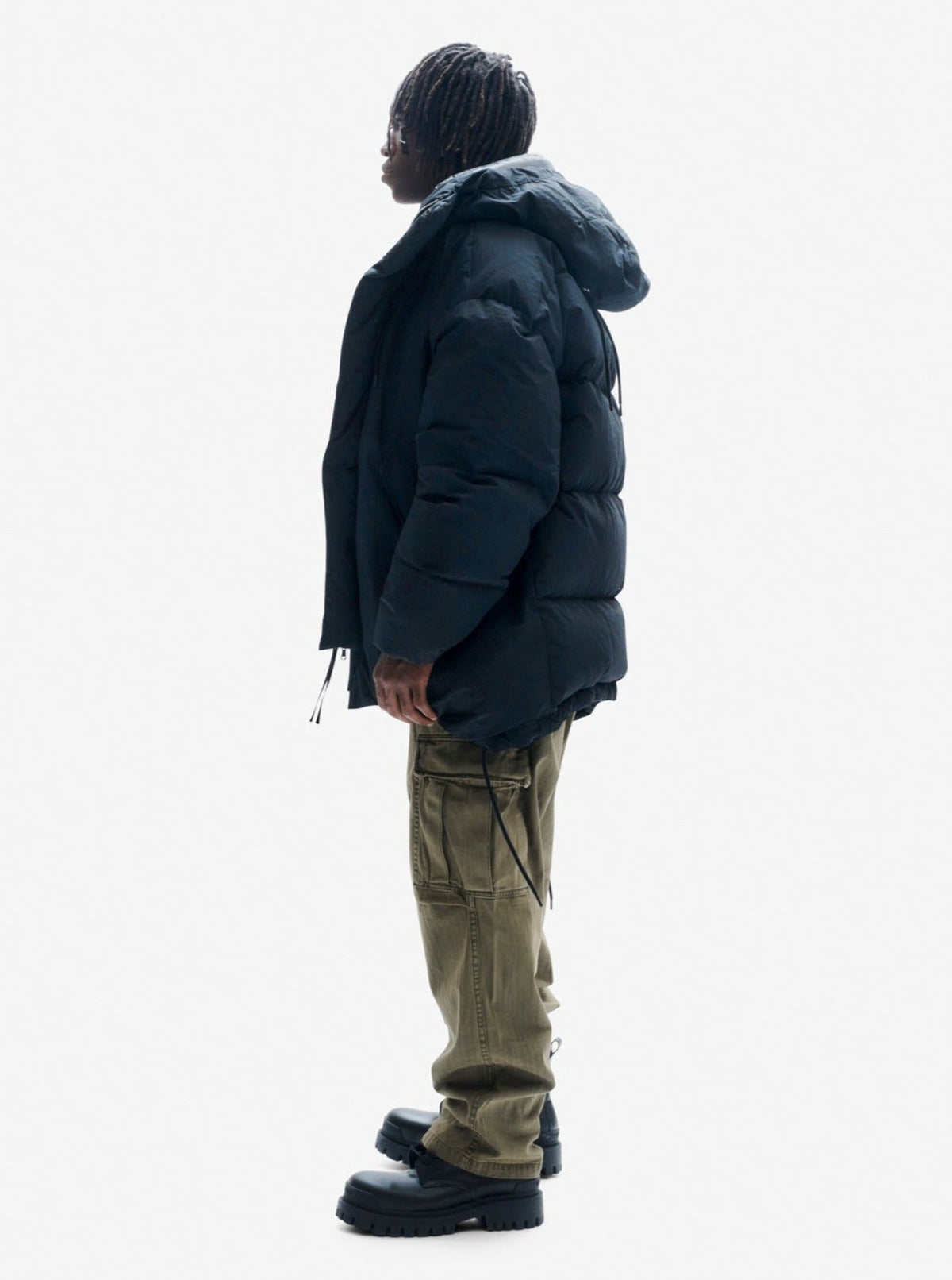 Parka larga de plumón Holden Outerwear en negro