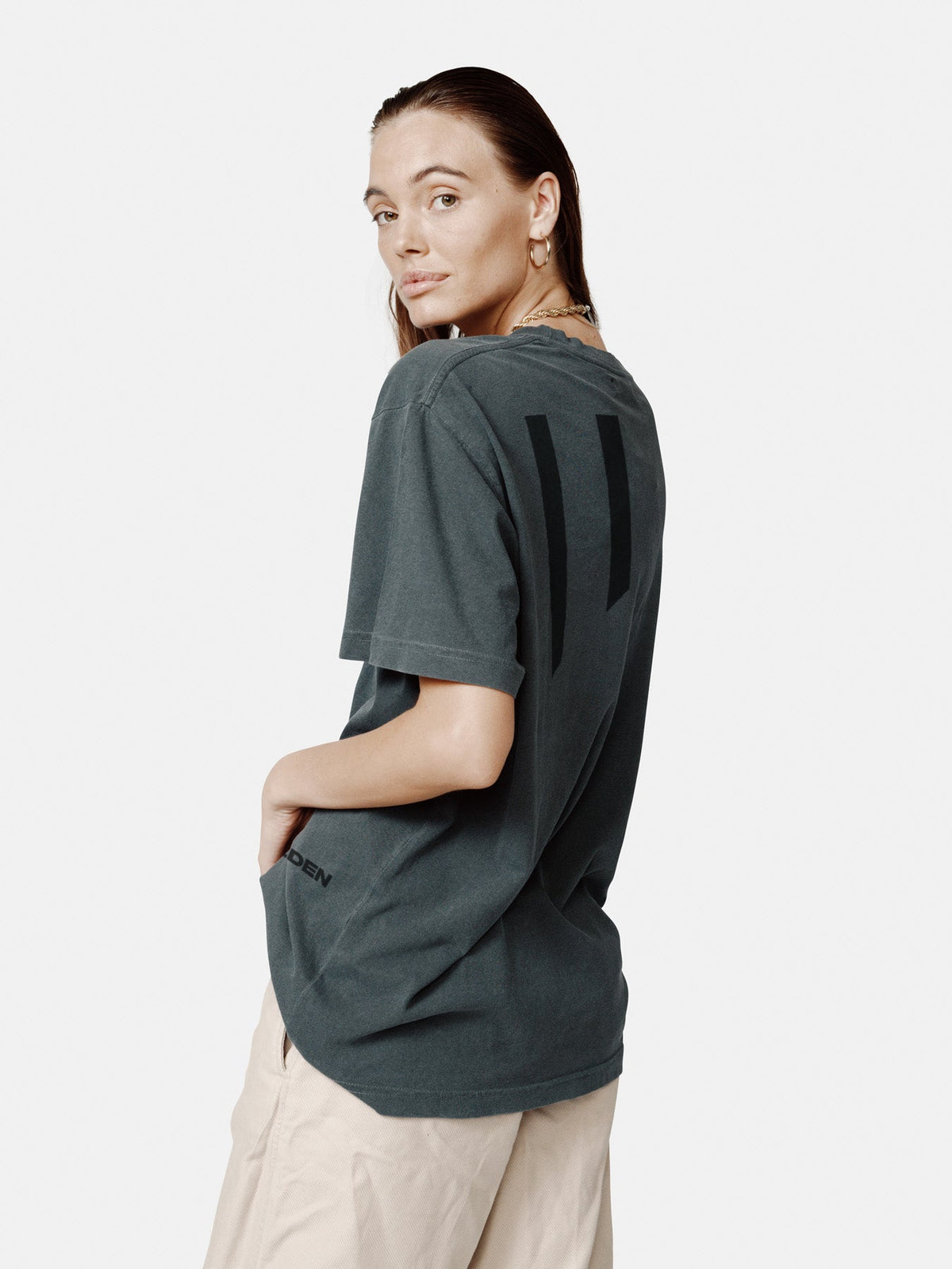 Holden Outerwear Jersey Logo T-Shirt - Schwarz