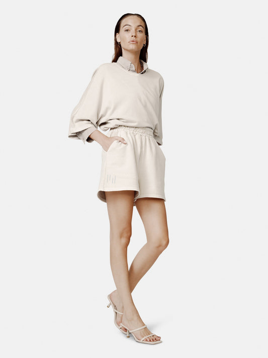 Shorts de descanso French Terry de Holden Outerwear - Color Hay