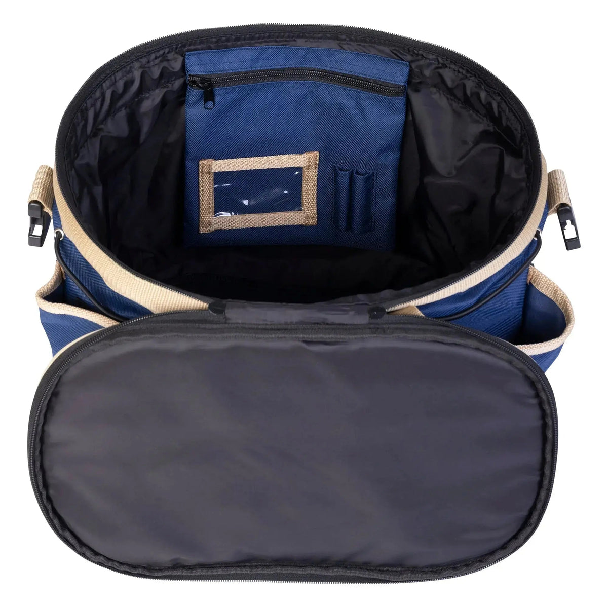 Huntley Equestrian - Huntley Equestrian Deluxe Grooming Bag, Brown - Brown