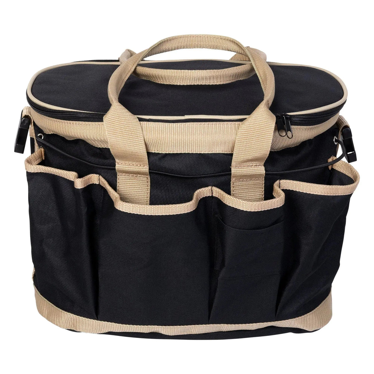 Huntley Equestrian - Huntley Equestrian Deluxe Grooming Bag, Brown - Brown