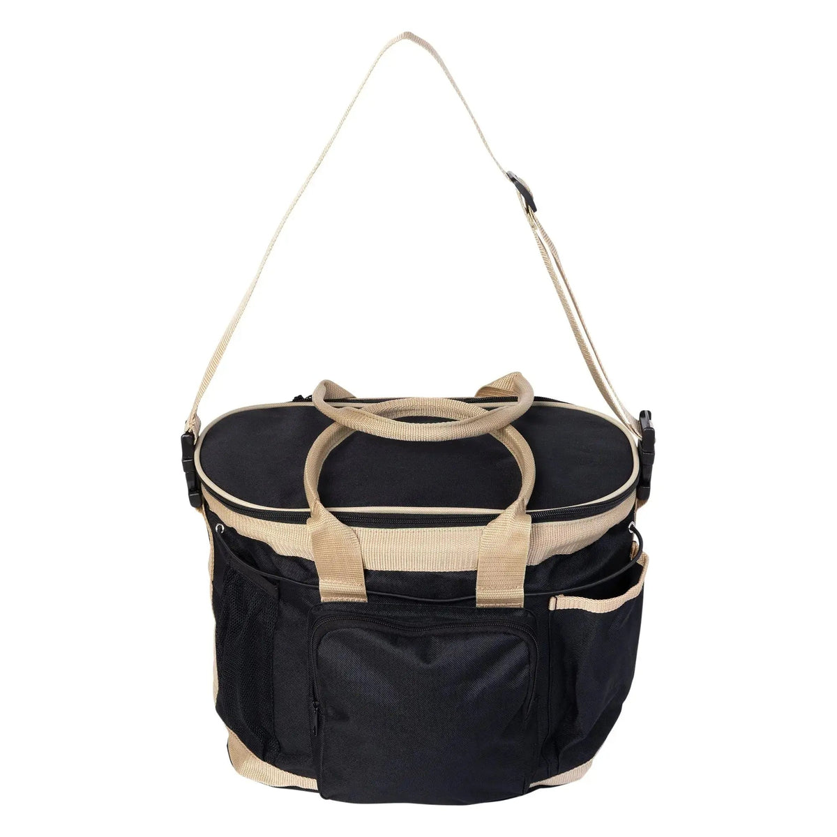 Huntley Equestrian - Huntley Equestrian Deluxe Grooming Bag, Brown - Brown