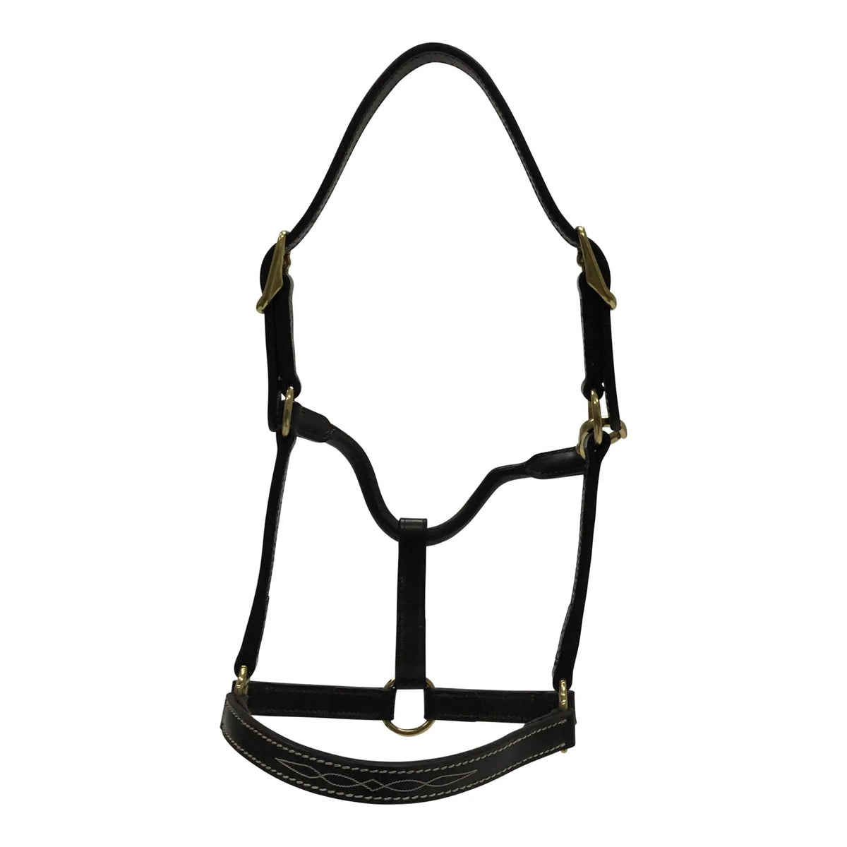 Huntley Equestrian Pony-Halfter mit Ziernaht