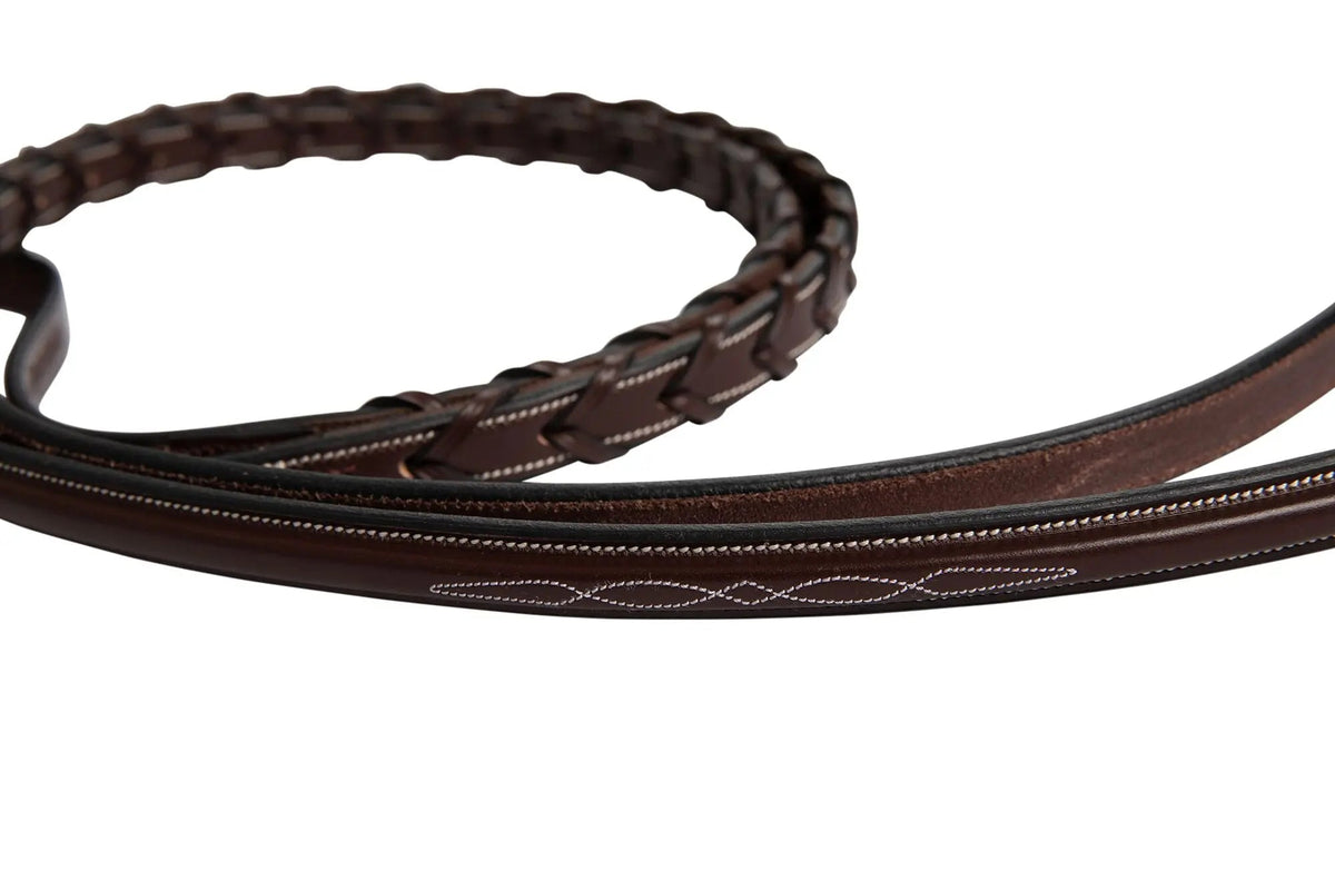 Huntley Equestrian Fancy Stitched Laced Reins