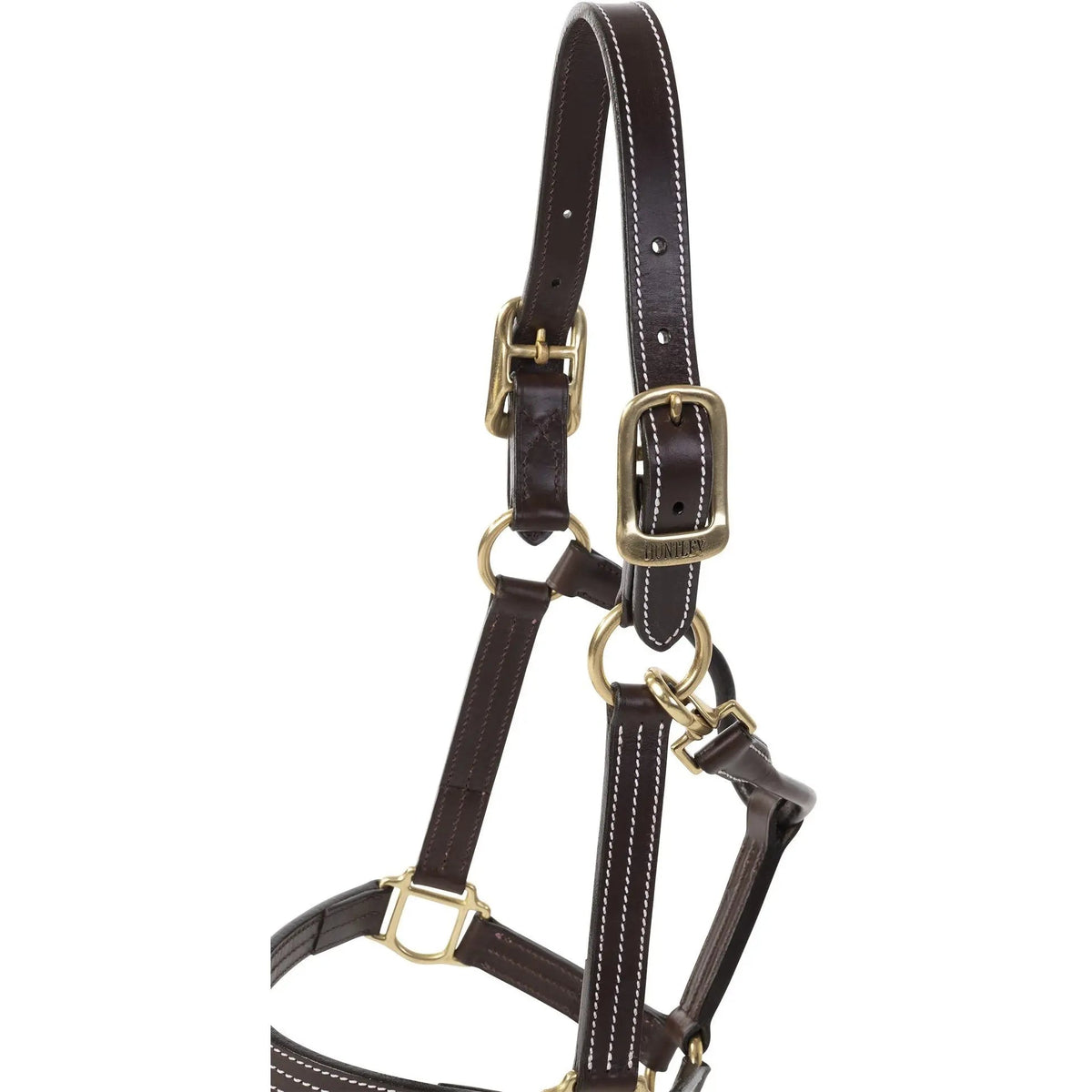 Huntley Equestrian dreifach genähtes Halfter