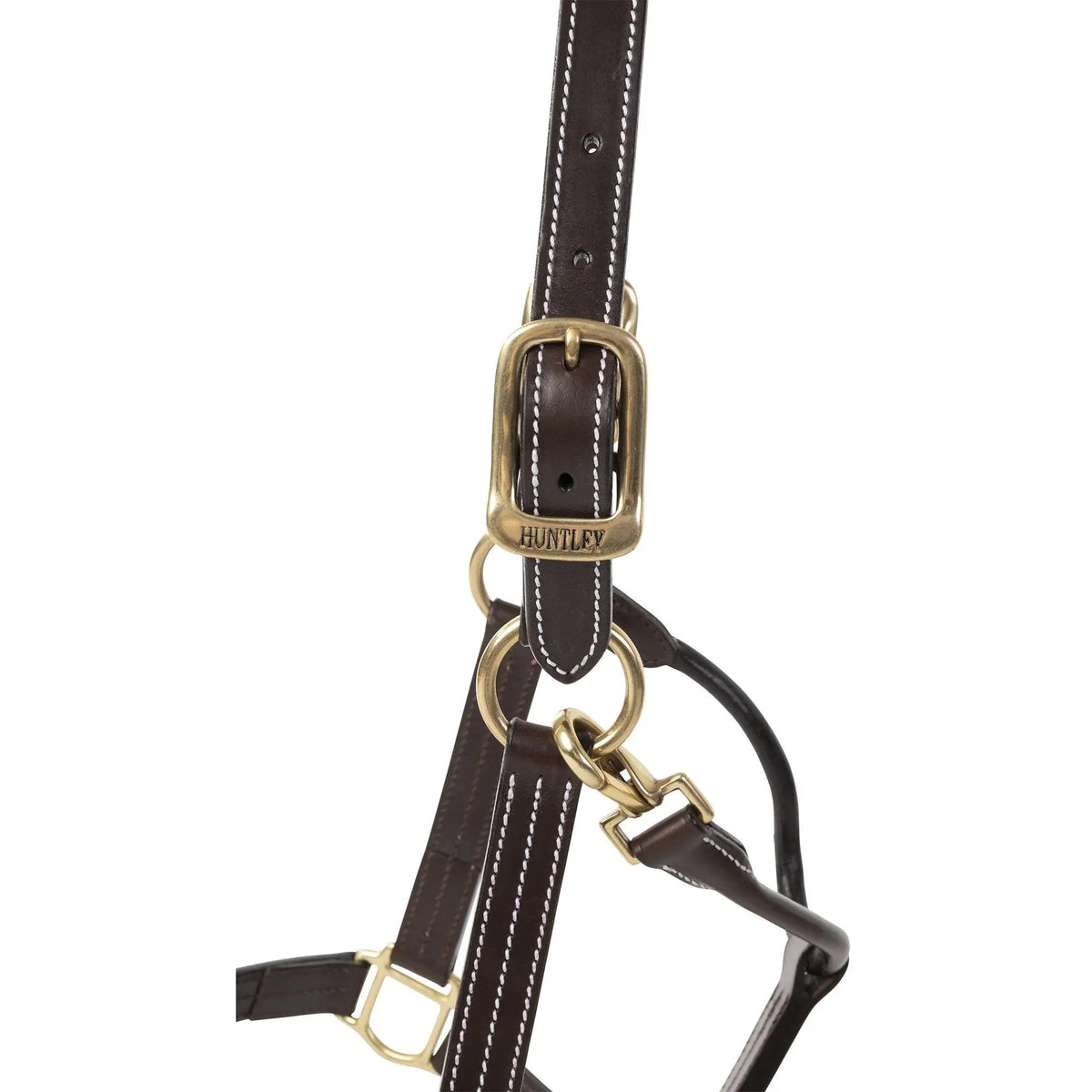 Huntley Equestrian dreifach genähtes Halfter