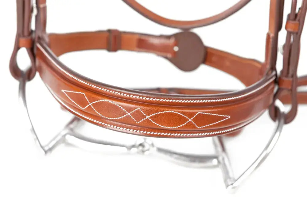 Filet de chasse Huntley Equestrian Sedgwick à surpiqûres fantaisie