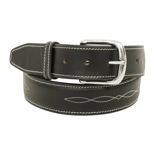 Cinturón con costuras decorativas Huntley Equestrian