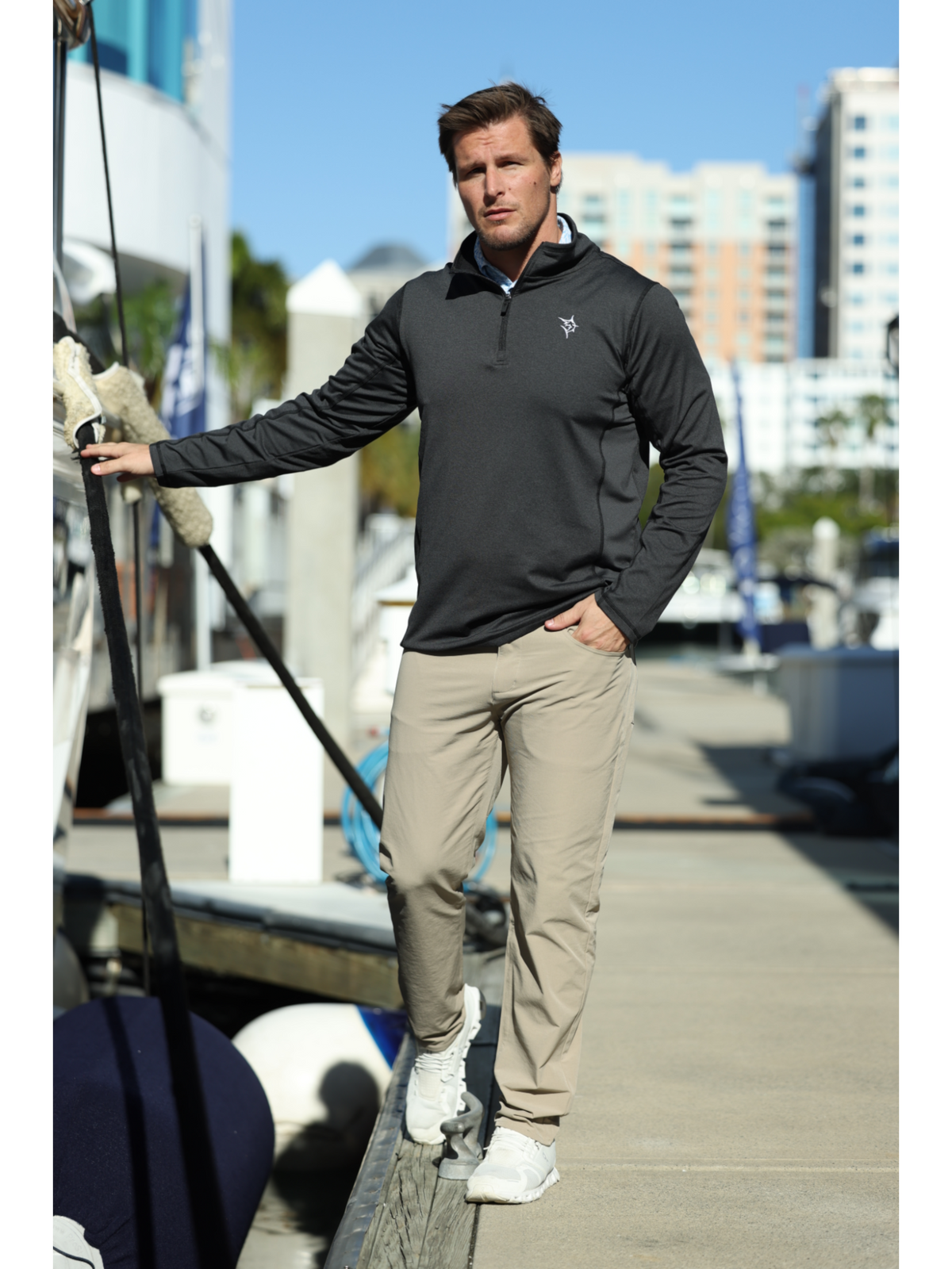 White Water Life Seaport Performance Stretch Pants