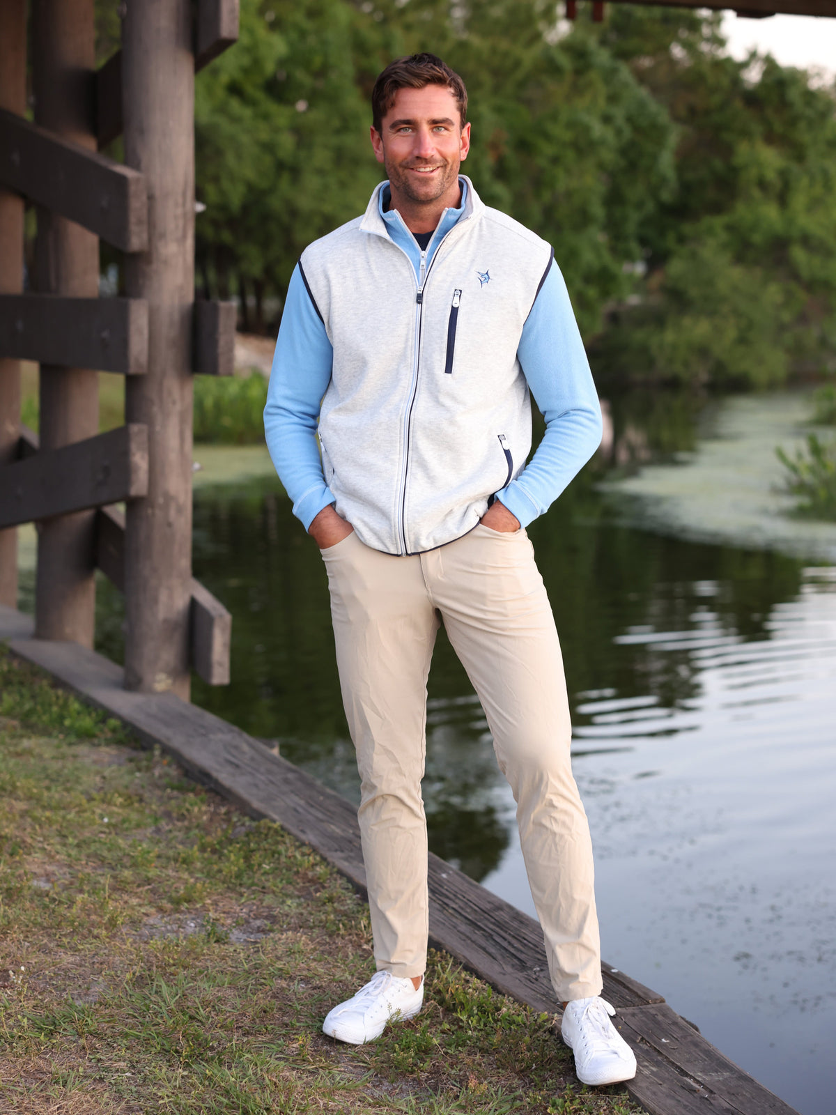 White Water Life Seaport Performance Stretch Pants