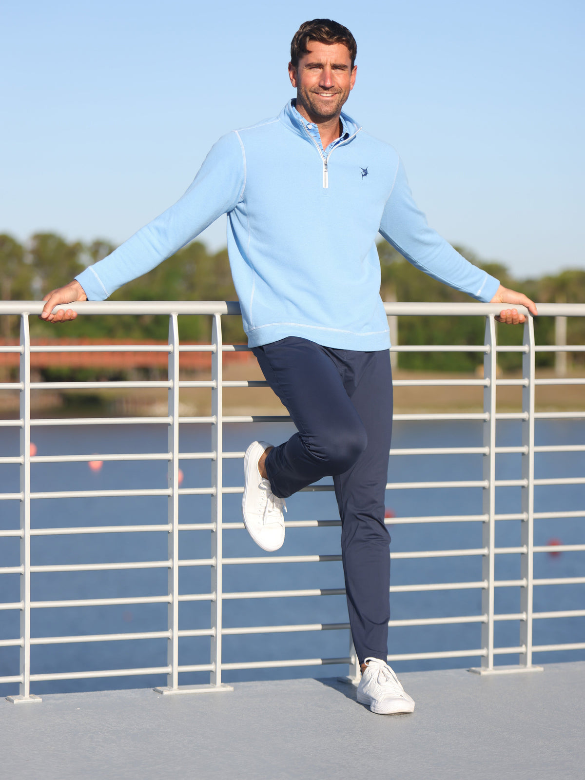 White Water Life Seaport Performance Stretch Pants