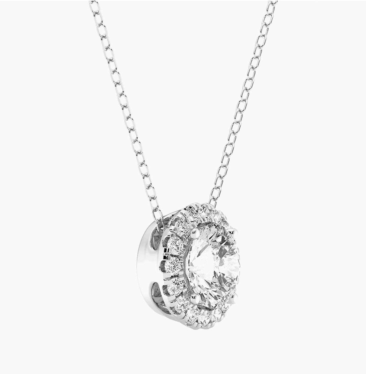 Pendentif Halo Diamant VossAgin