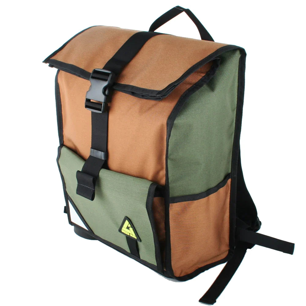 ZEITBIKE - Green Guru Joyride Roll Top Backpack - Earthtone