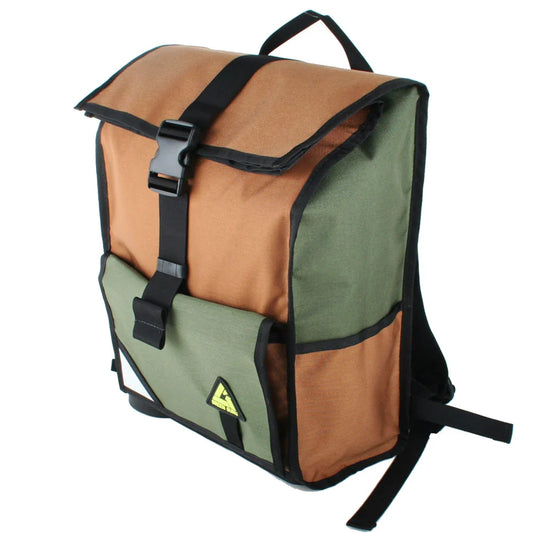 ZEITBIKE - Green Guru Joyride Roll Top Backpack - Earthtone