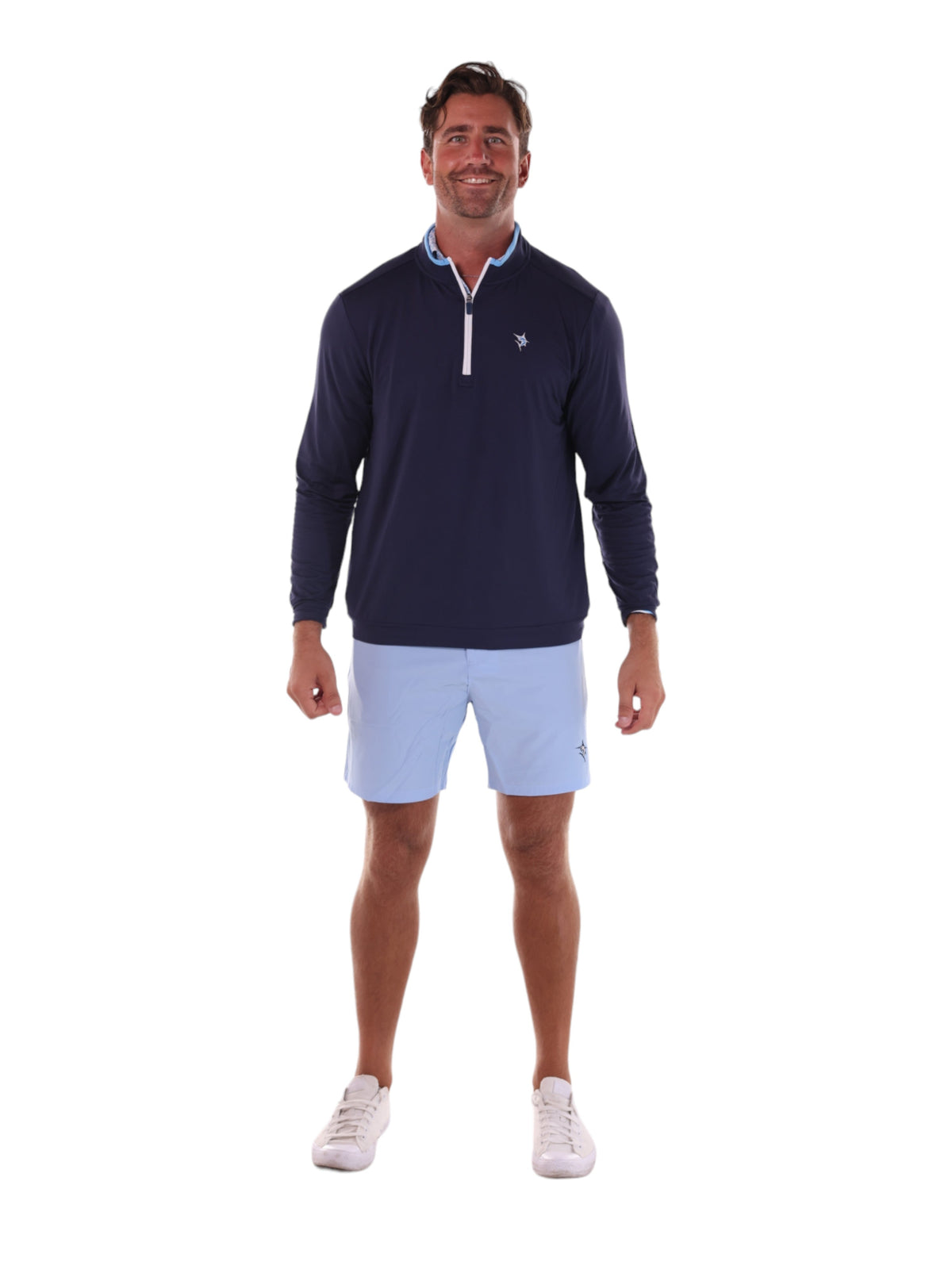White Water Life Long Beach Quarter Zip ultrasuave y ligero