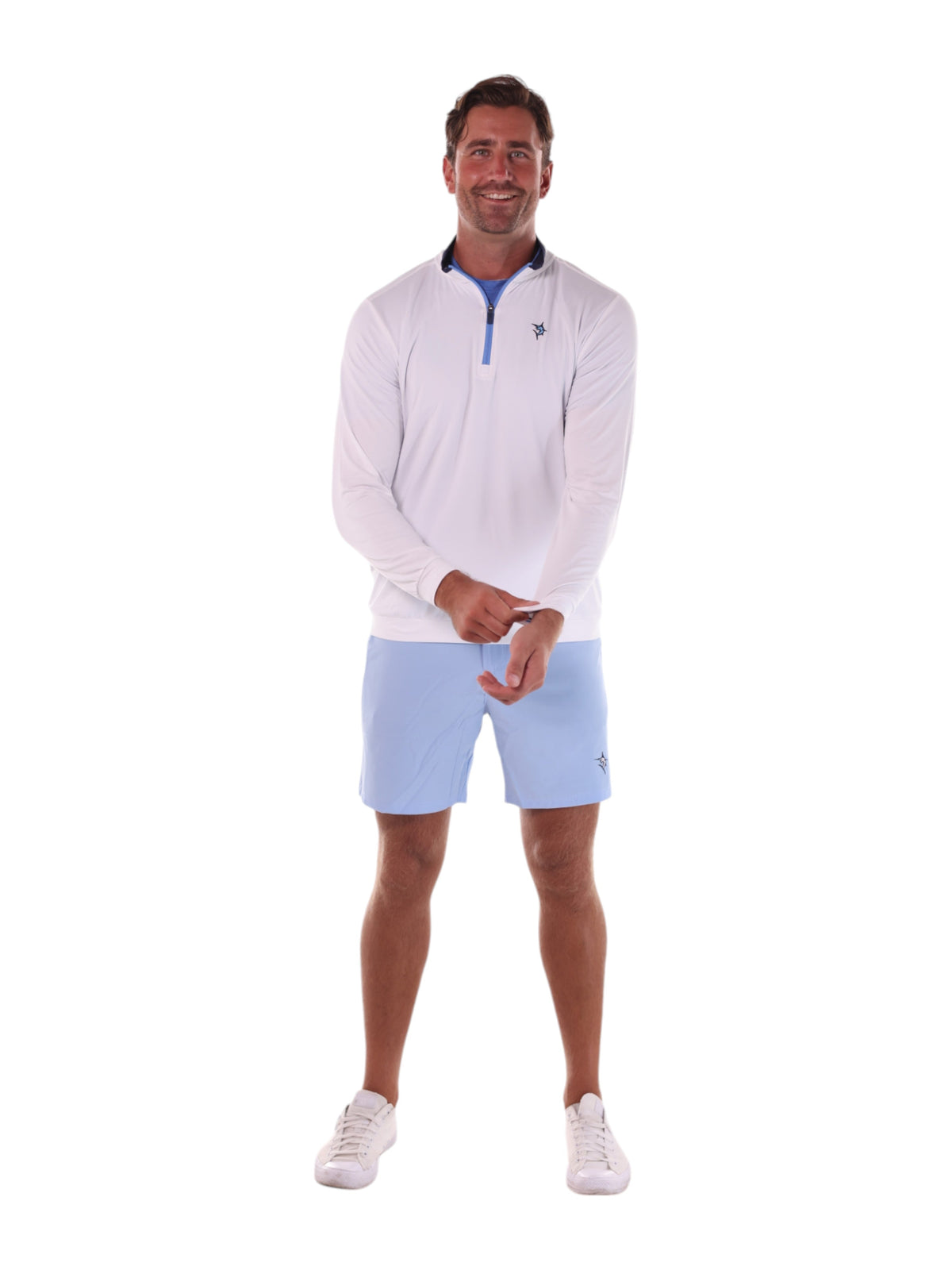 White Water Life Long Beach Quarter Zip ultrasuave y ligero