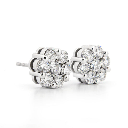 VossAgin Floral Cluster Earrings