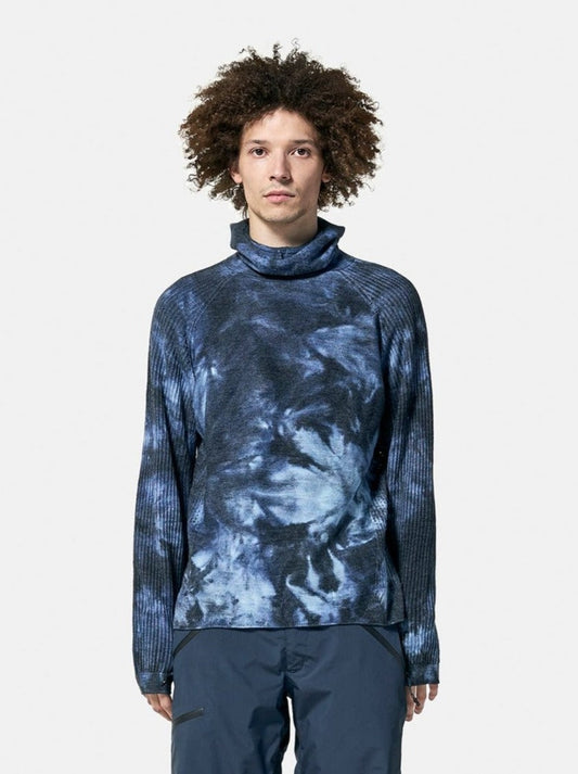 Suéter Balaclava Holden Outerwear en Navy Wave Dye