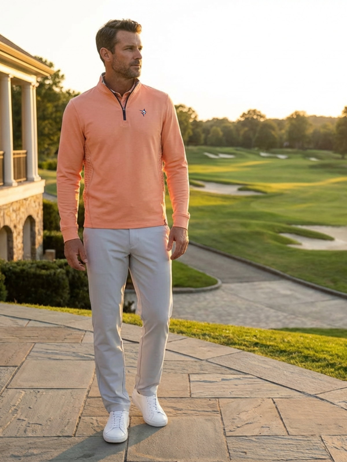 White Water Life Monterey Performance Quarter Zip