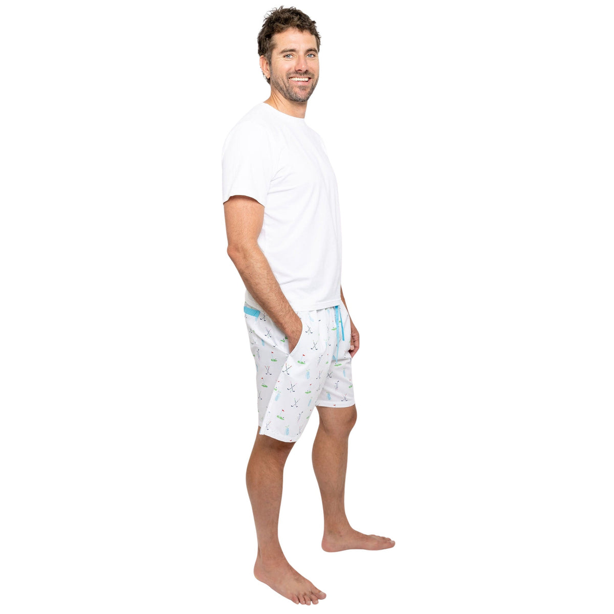Shorts de dormir de popelina Sant and Abel