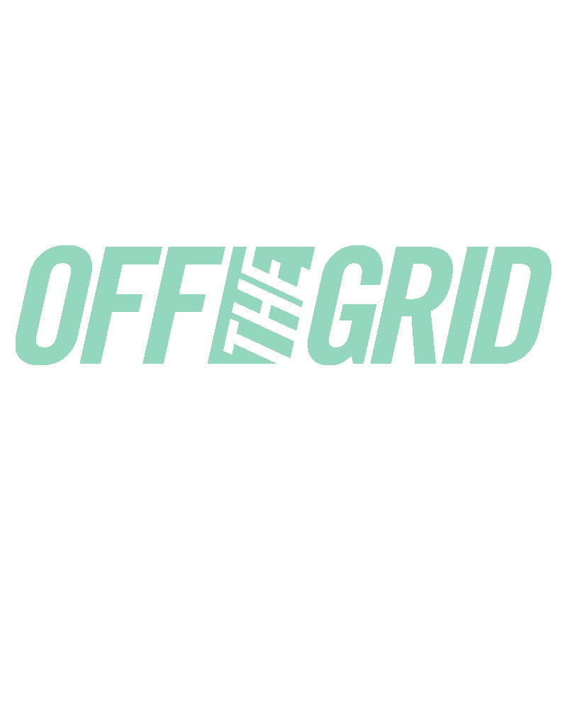 Off The Grid Surplus - OFF THE GRID Solid Logo Decal - 7 Colors - Mint - ONE