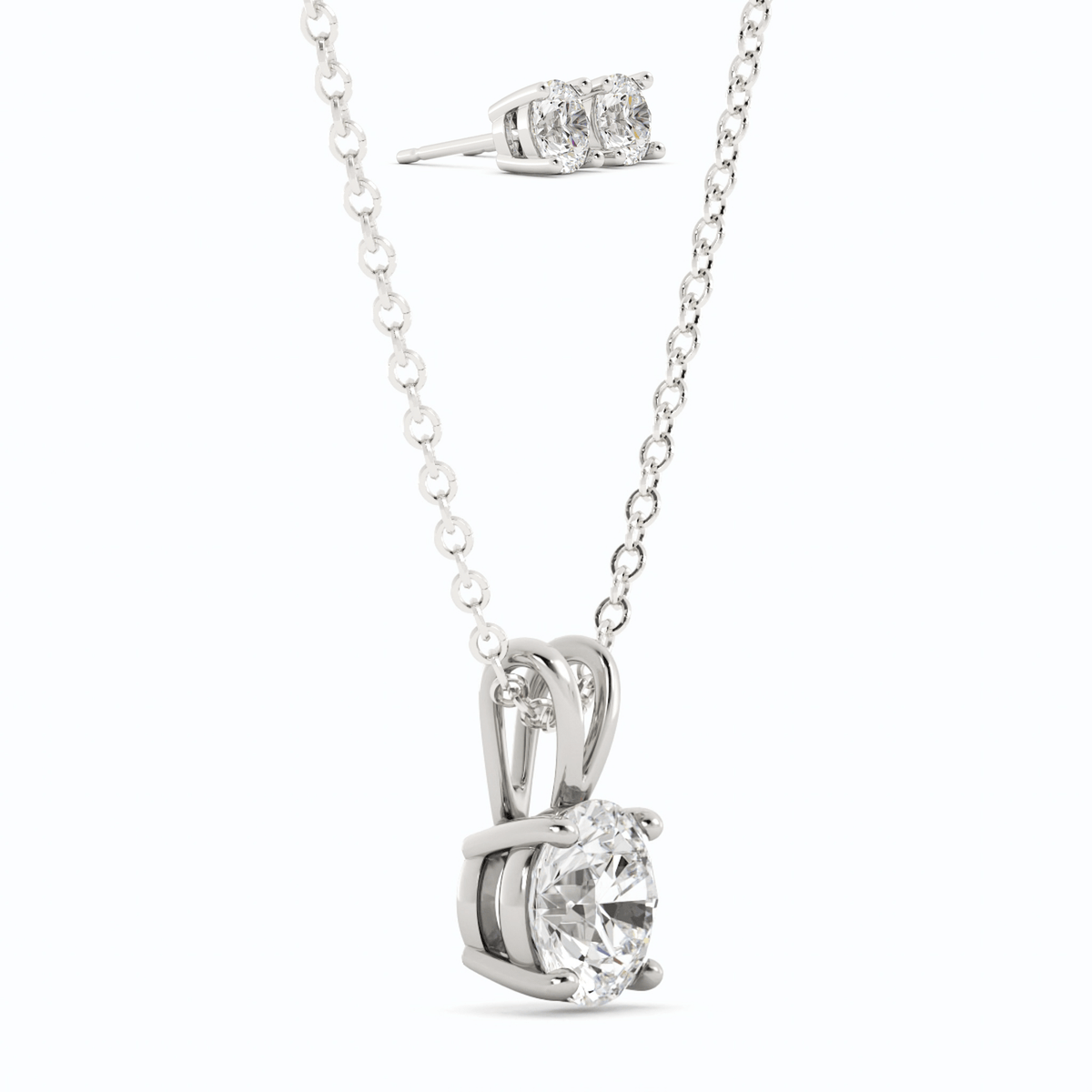 Parure de bijoux en moissanite VossAgin