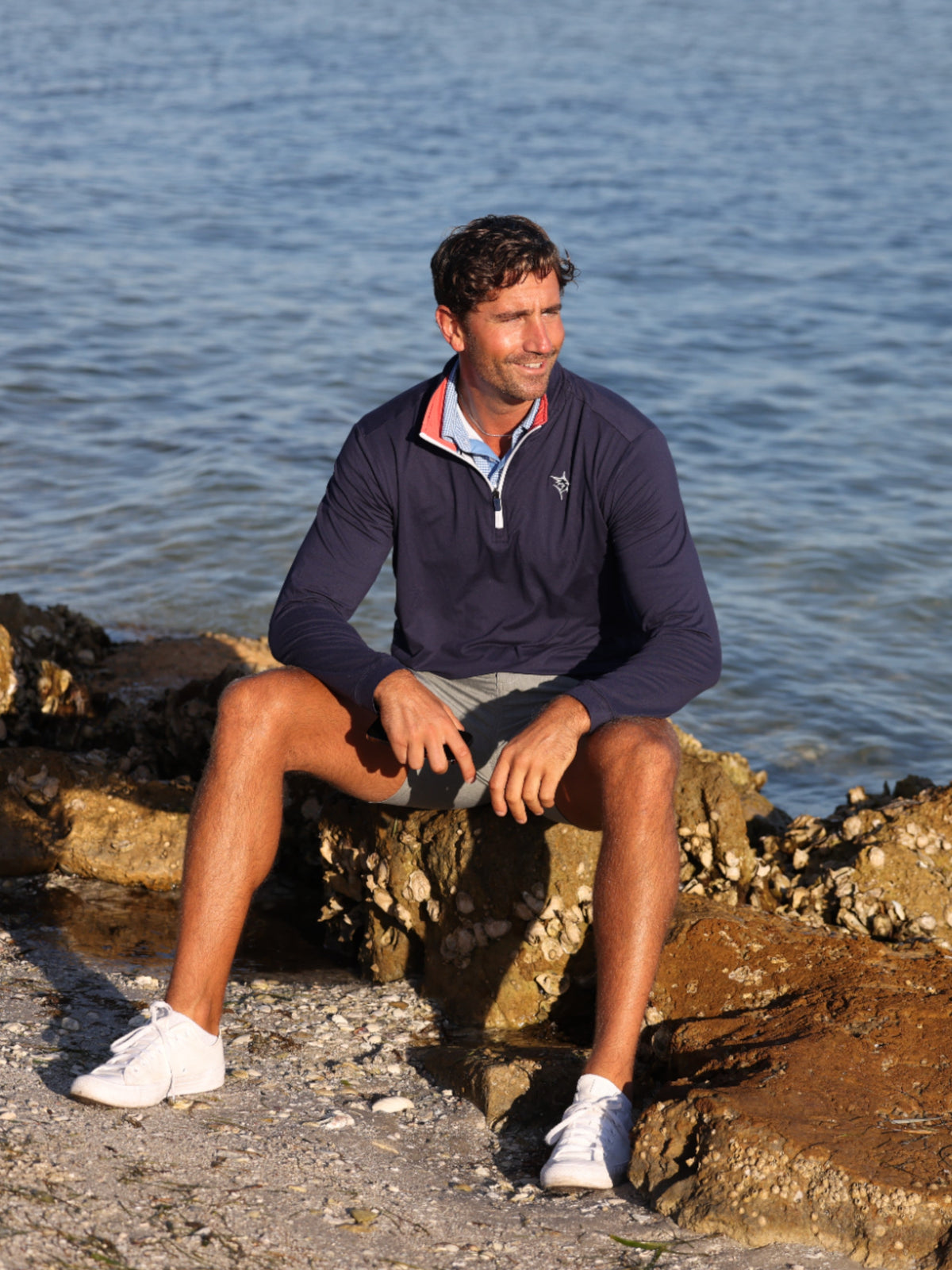 White Water Life Monterey Performance Quarter Zip