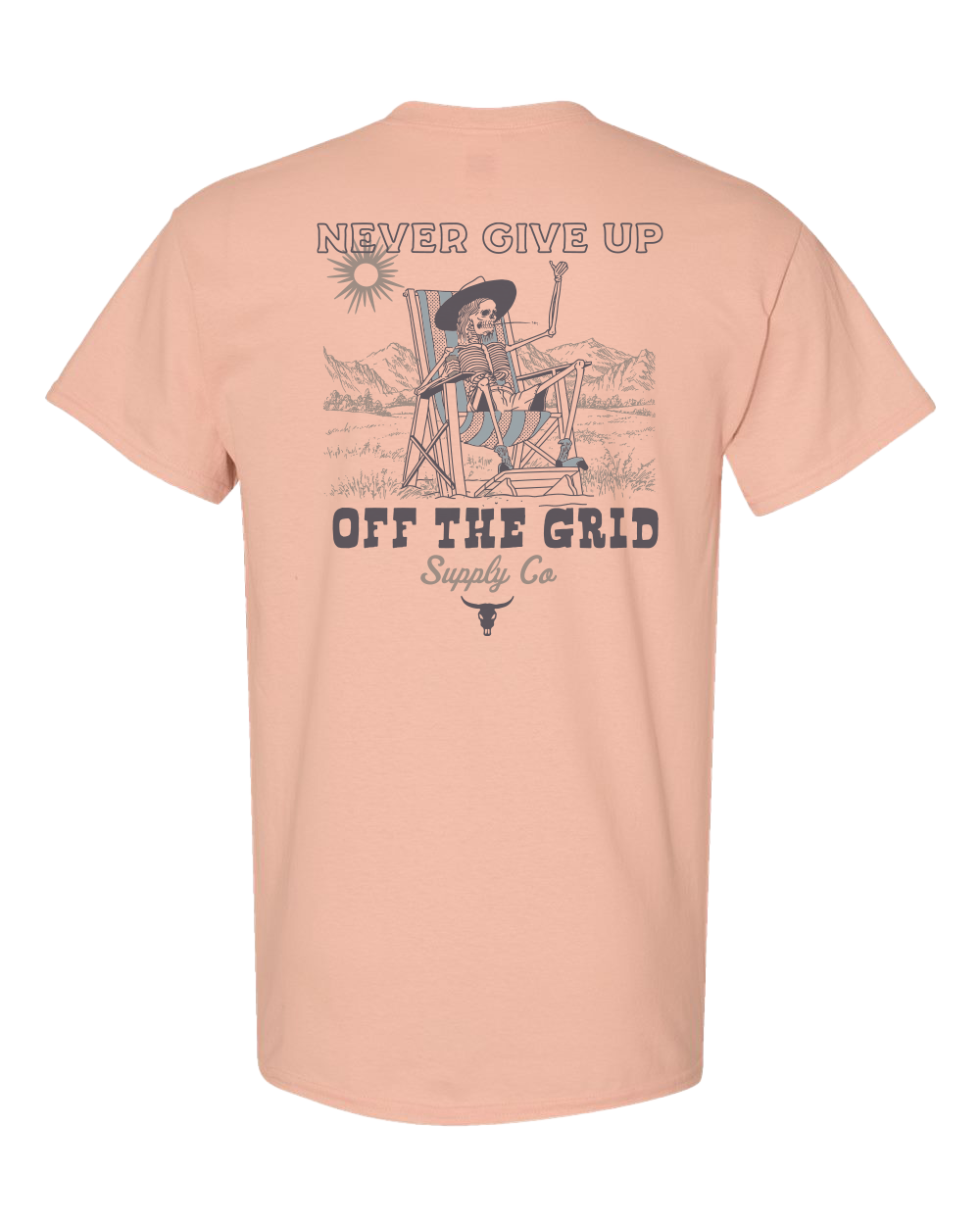 Camiseta Never Give Up de Off The Grid Surplus
