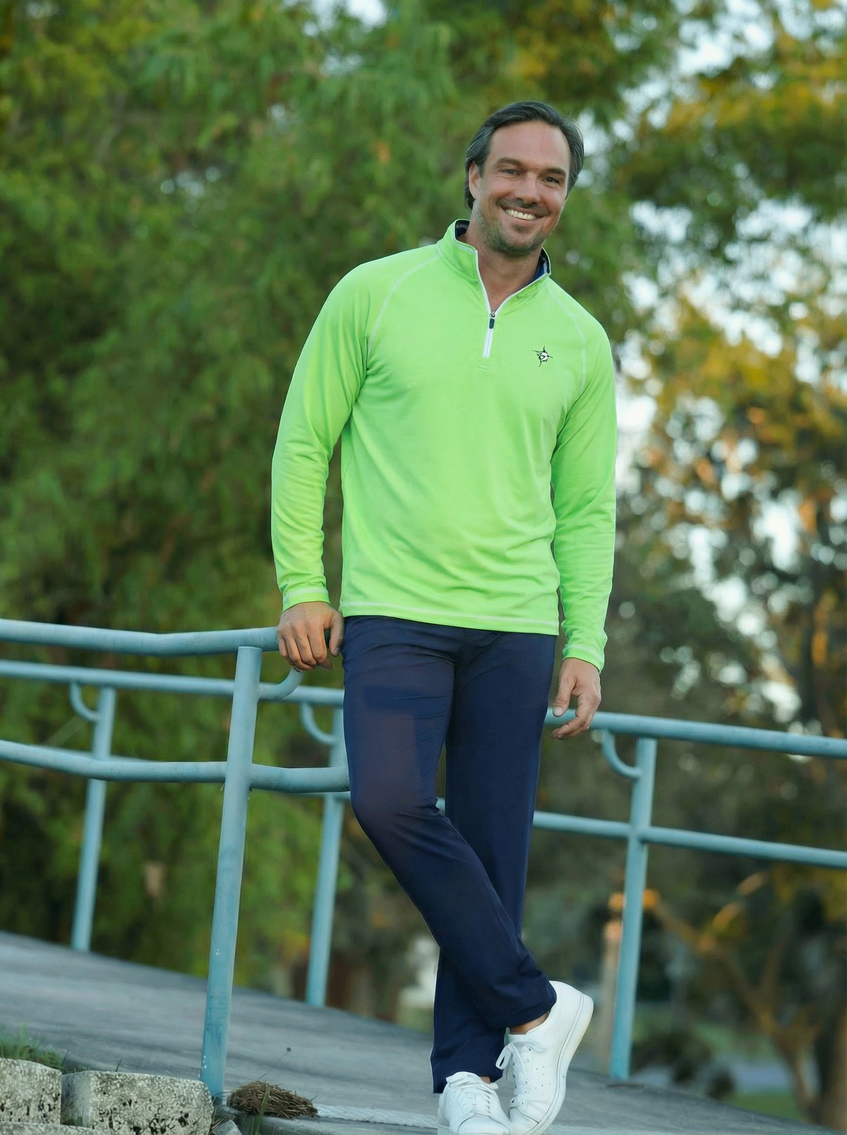 Pull zippé New Harbor White Water Life - Confort absolu