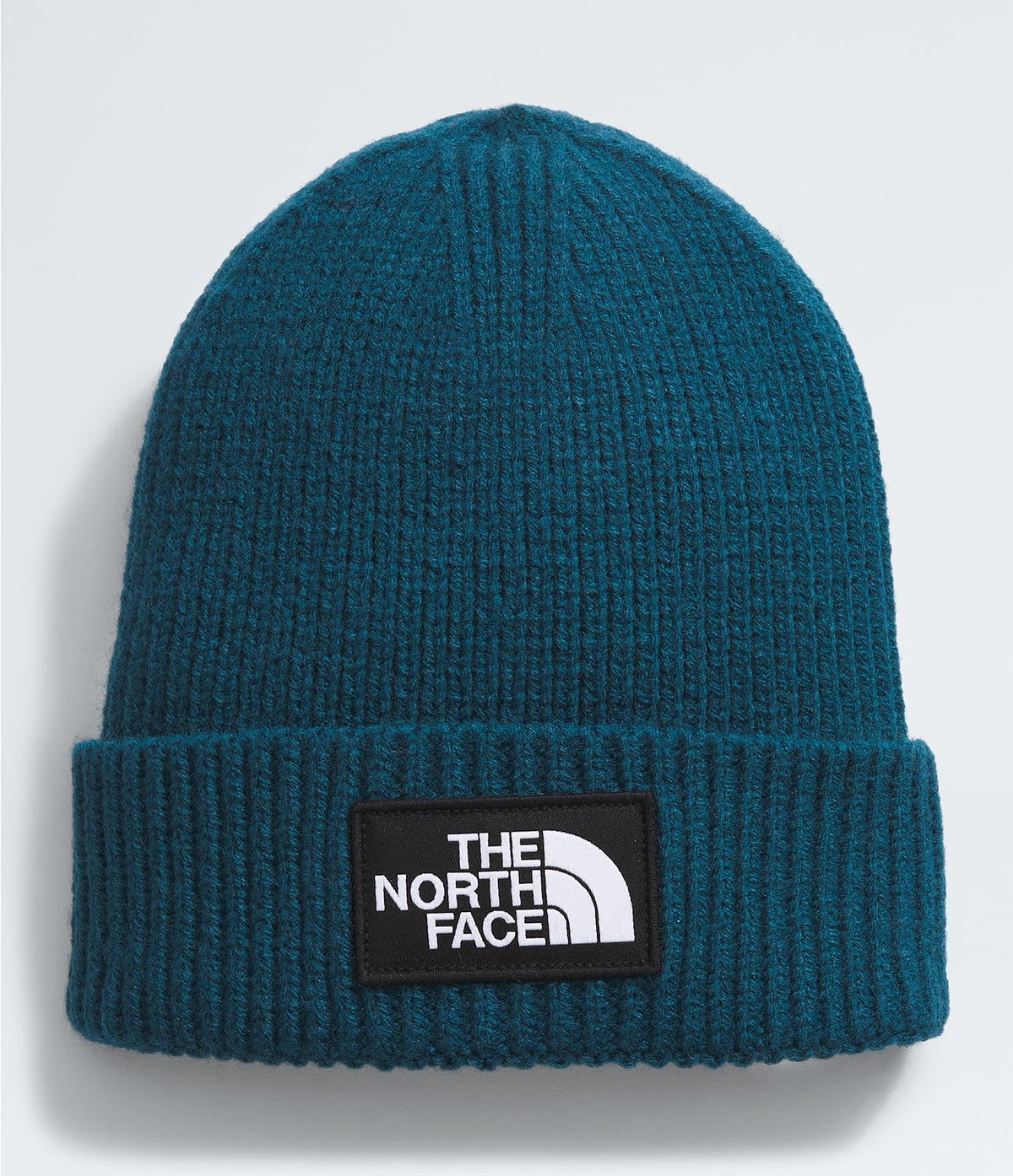 I-Max Fashions - The North Face Men's TNF Logo Box Cuffed Beanie - Midnight Petrol - One Size