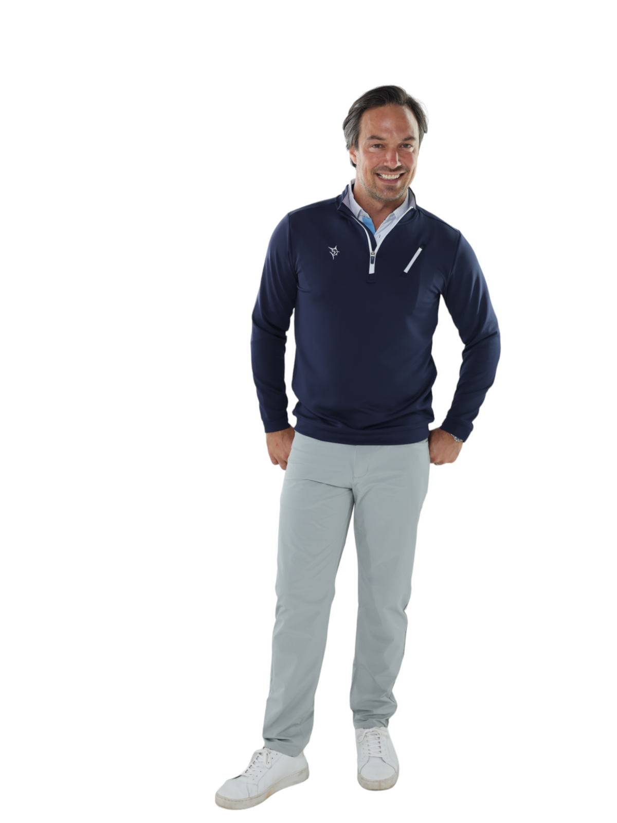 Pull Oceanside White Water Life extensible et lisse