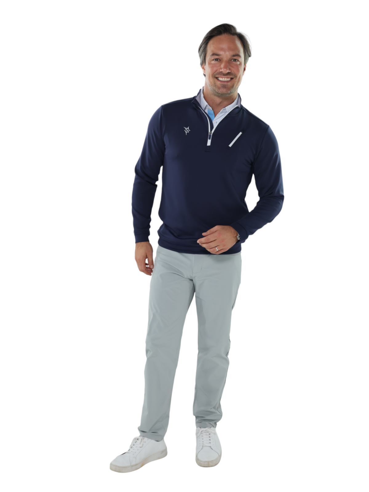 White Water Life Oceanside Pullover Smooth Stretch