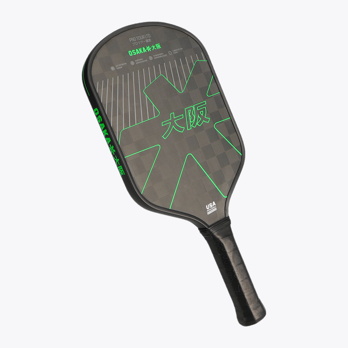 USA B2C OSAKA WORLD - Osaka Pickleball Paddle Pro Tour LTD | Iconic Black - Iconic Black - No Size - View 2