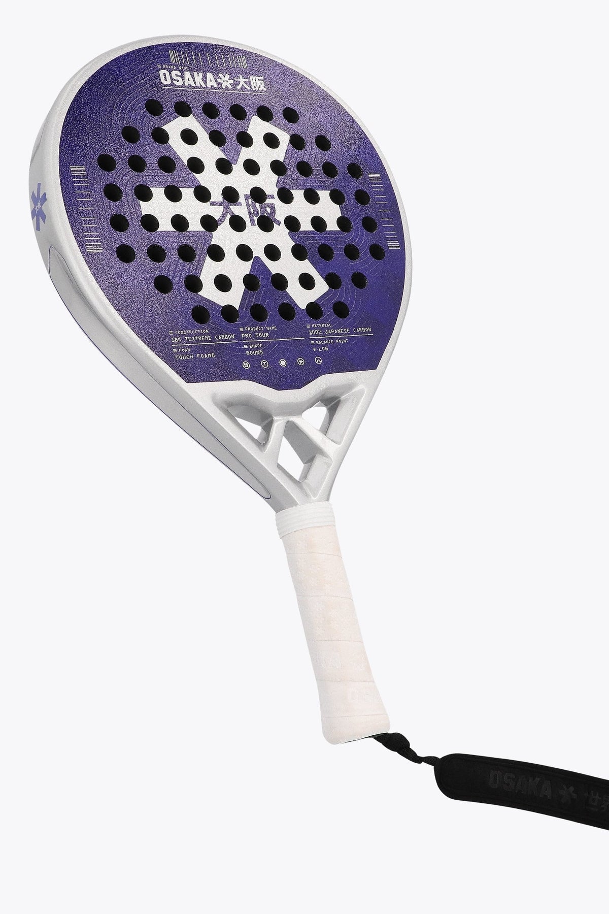 USA B2C OSAKA WORLD - Osaka Pro Tour Control Padel Racket - View 2
