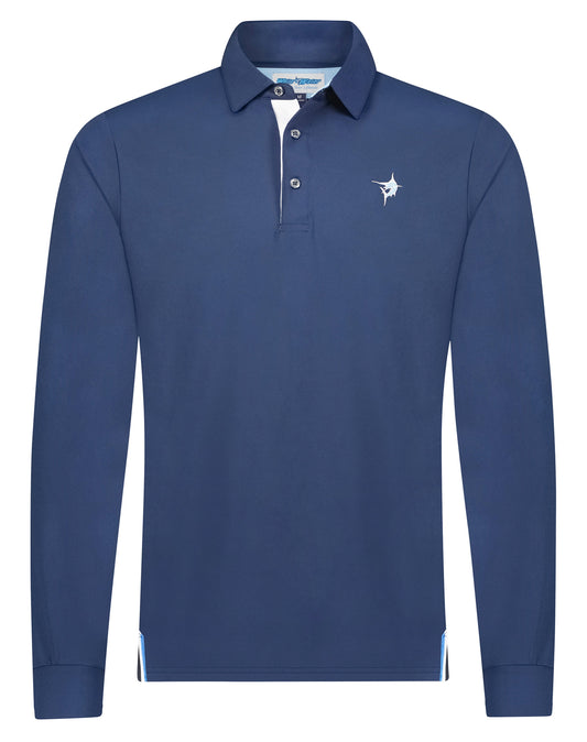 White Water Life Coast Long Sleeve Polo
