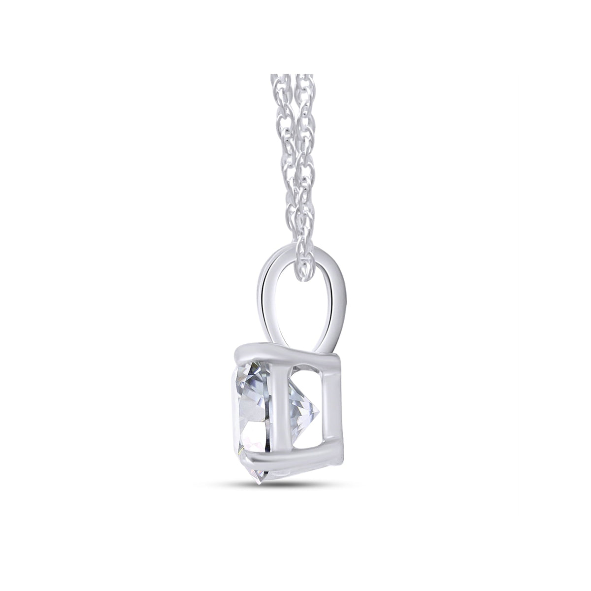 Collier en moissanite VossAgin