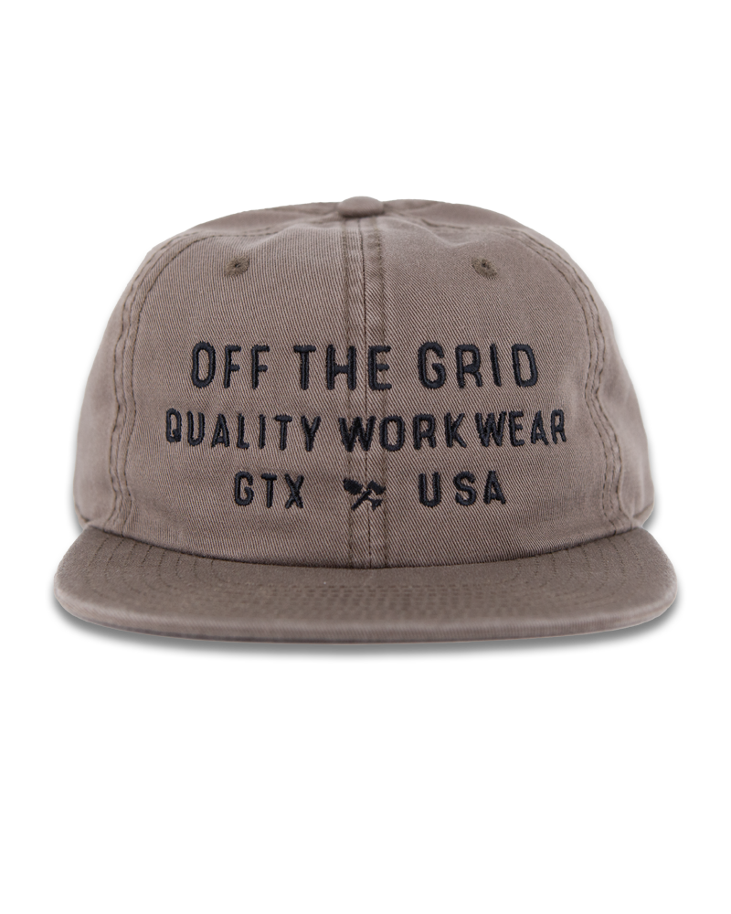 Off The Grid Surplus - Plated Hat - Walnut - One