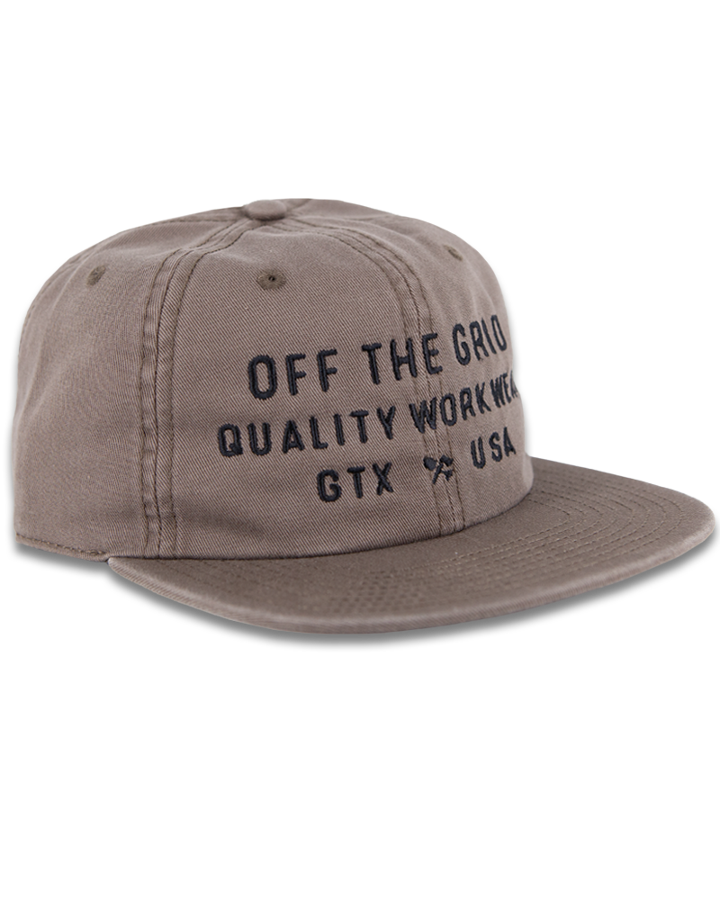 Off The Grid Surplus - Plated Hat - Walnut - One