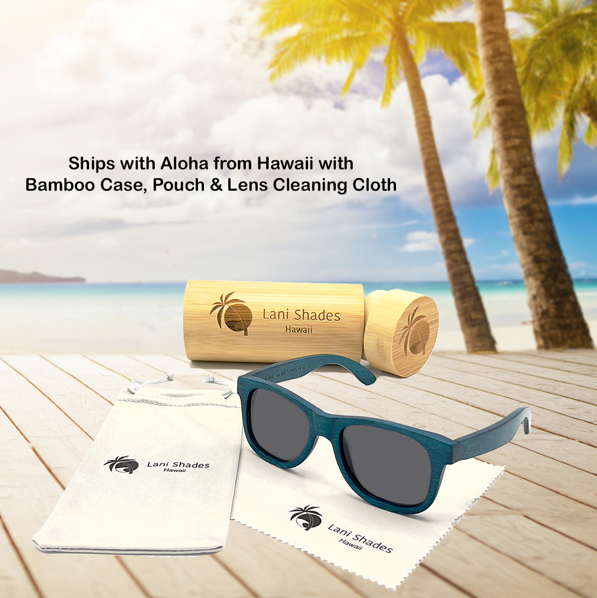 Lani Shades Hawaii Ohe Makai Sunglasses
