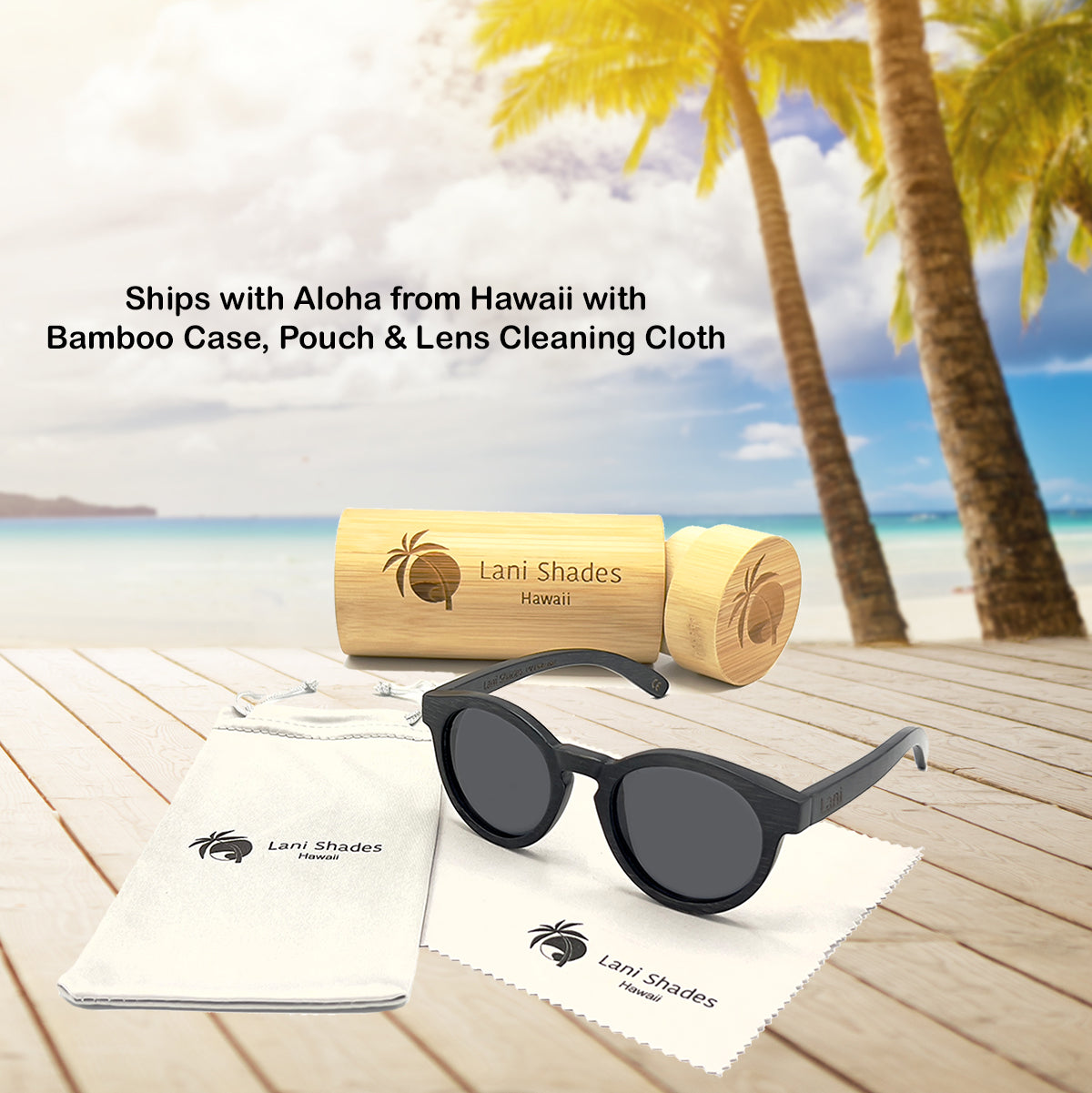 Lani Shades Hawaii - Lani Shades Hawaii Moana Iwa Sunglasses - View 4