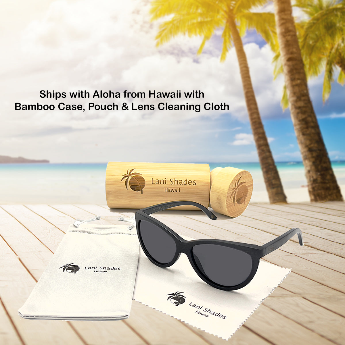 Lani Shades Hawaii - Lani Shades Waimea Iwa Sunglasses - View 4