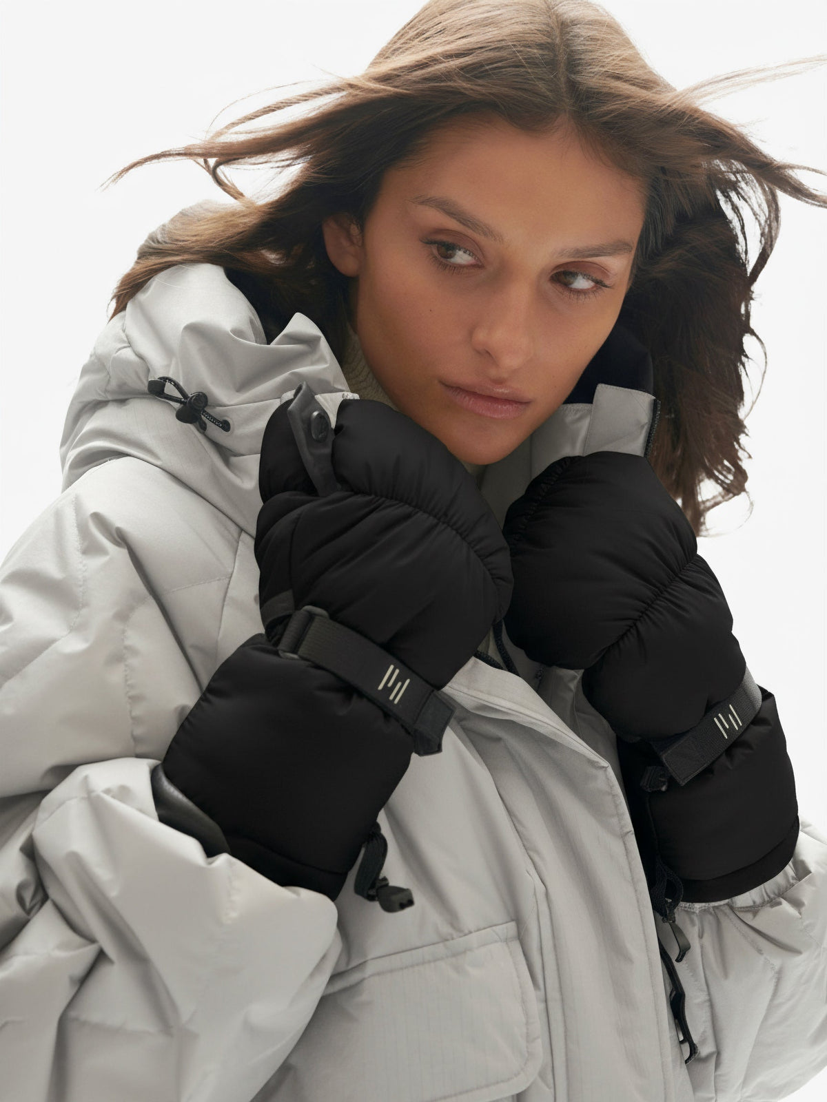 Mitones Puffy de Holden Outerwear en Negro