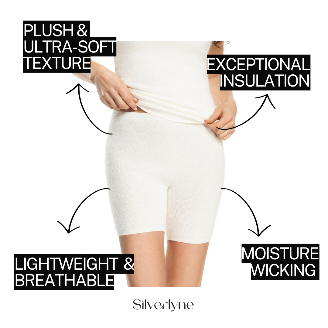 Medima Women's Pure Angora Boyshorts