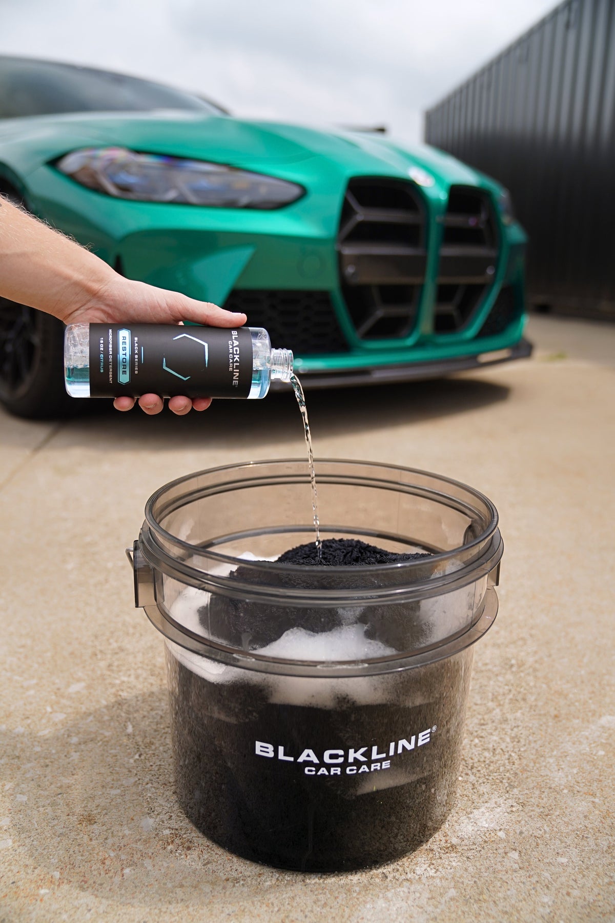Blackline Car Care Restore Mikrofasertuch-Waschmittel
