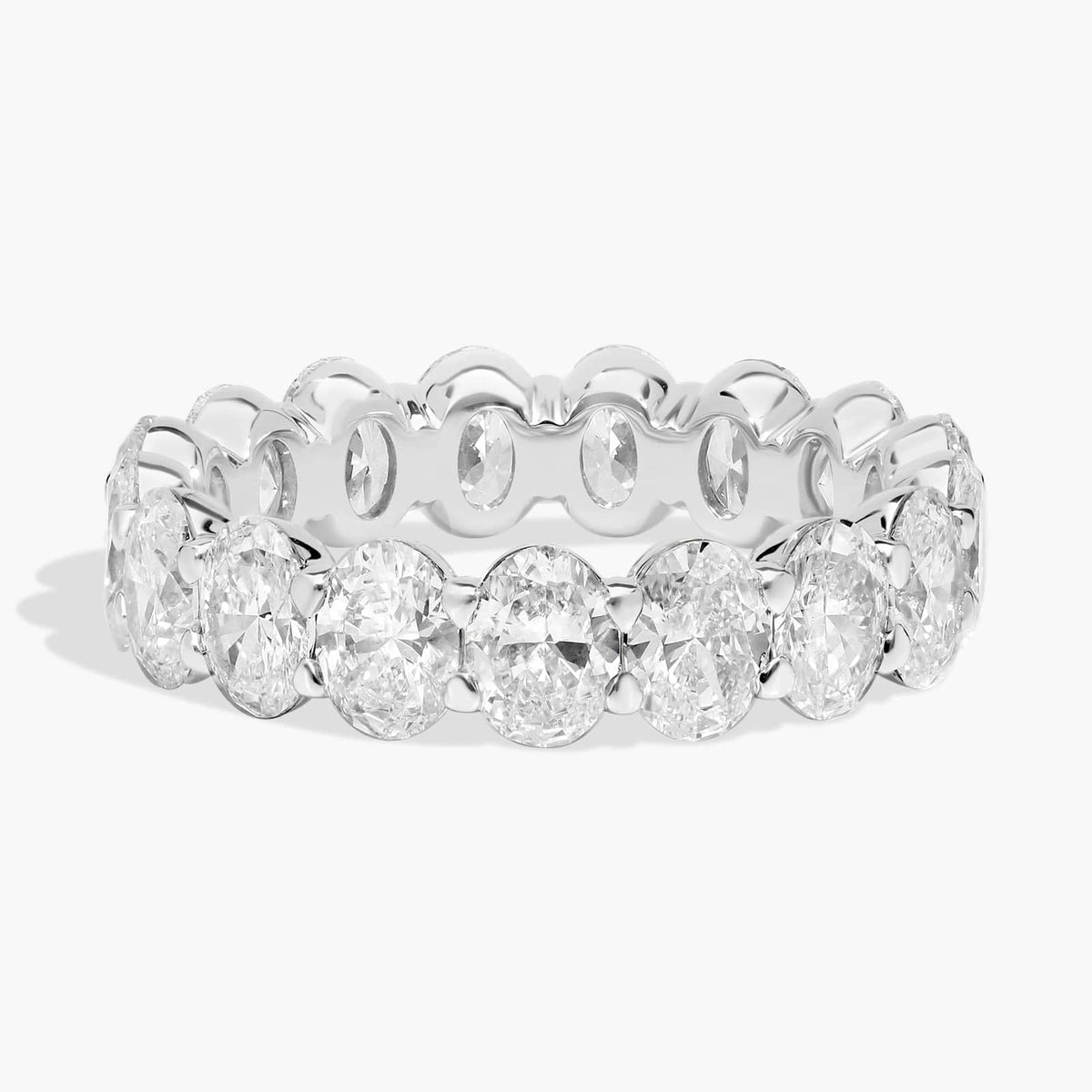 Bague alliance éternité en moissanite VossAgin