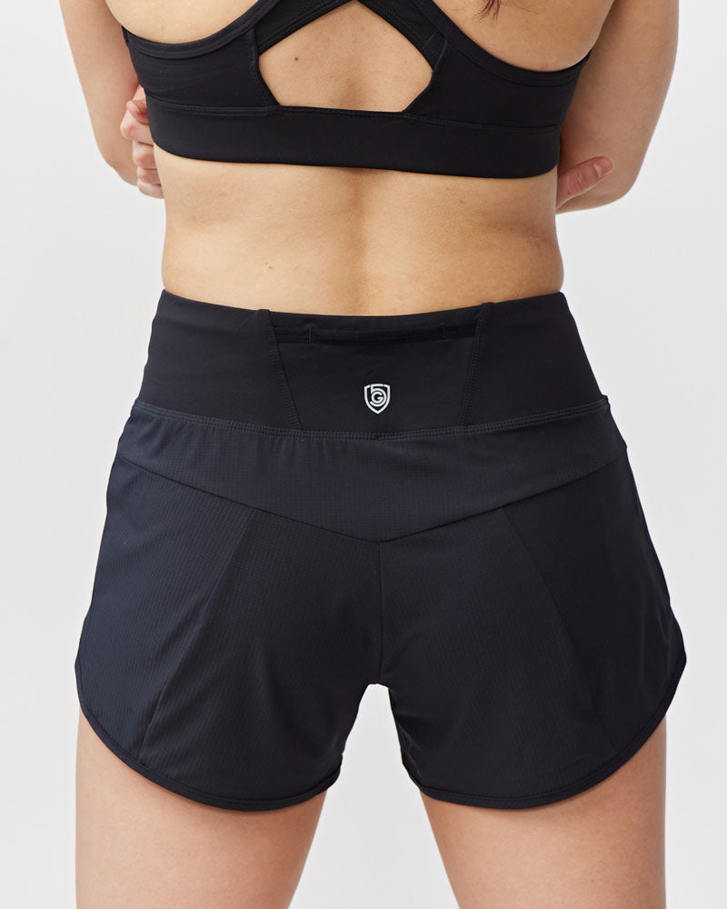 Goal Five Sheva Damen-Laufshorts mit hoher Taille