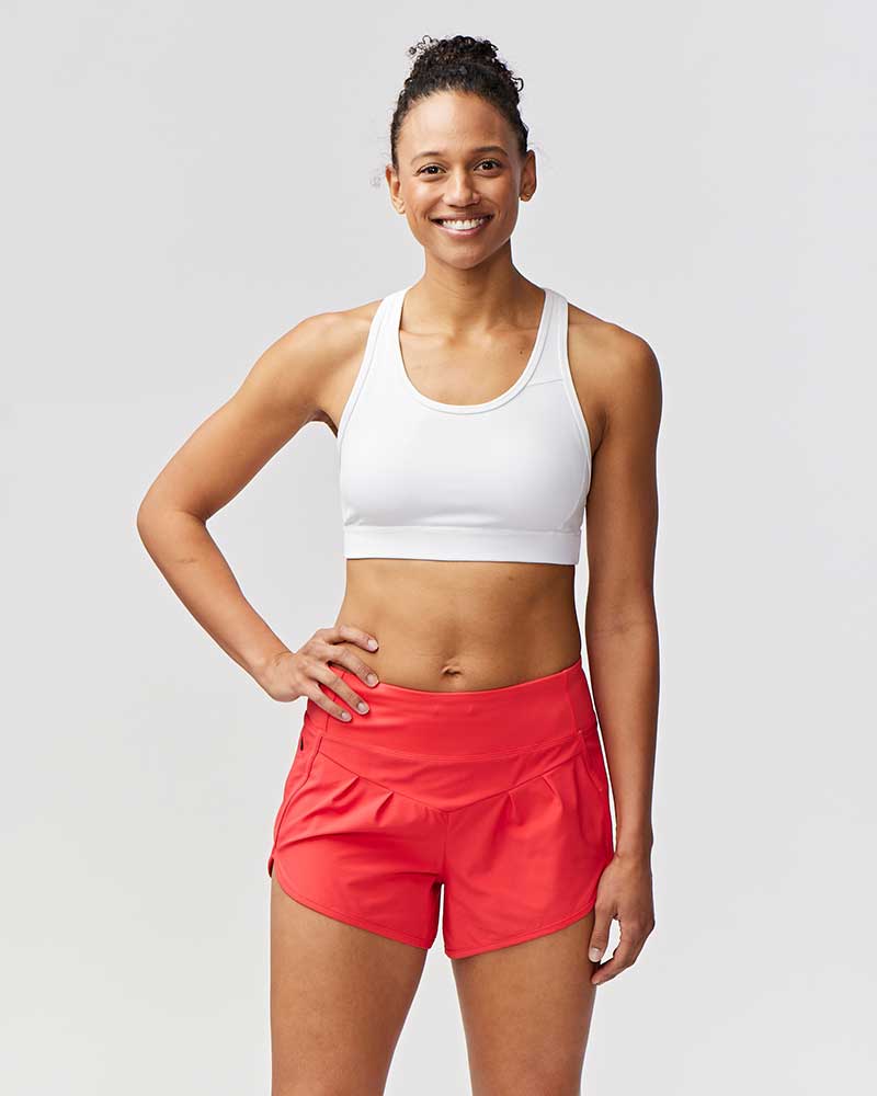Goal Five Sheva Damen-Laufshorts mit hoher Taille